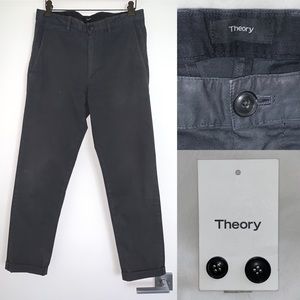 THEORY GREY CHINOS SIZE 28